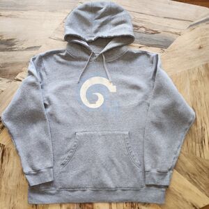 NFL Pro Line 1989-1994 Rams Logo Grey Hooded Sweatshirt Sz XL